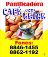 PANIFICADORA E LANCHONETE CAFÉ COM LEITE